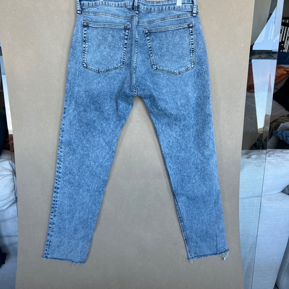 Rag & Bone New York Dre Low Rise Boyfriend Acid Wash Size 31 - Picture 8 of 9